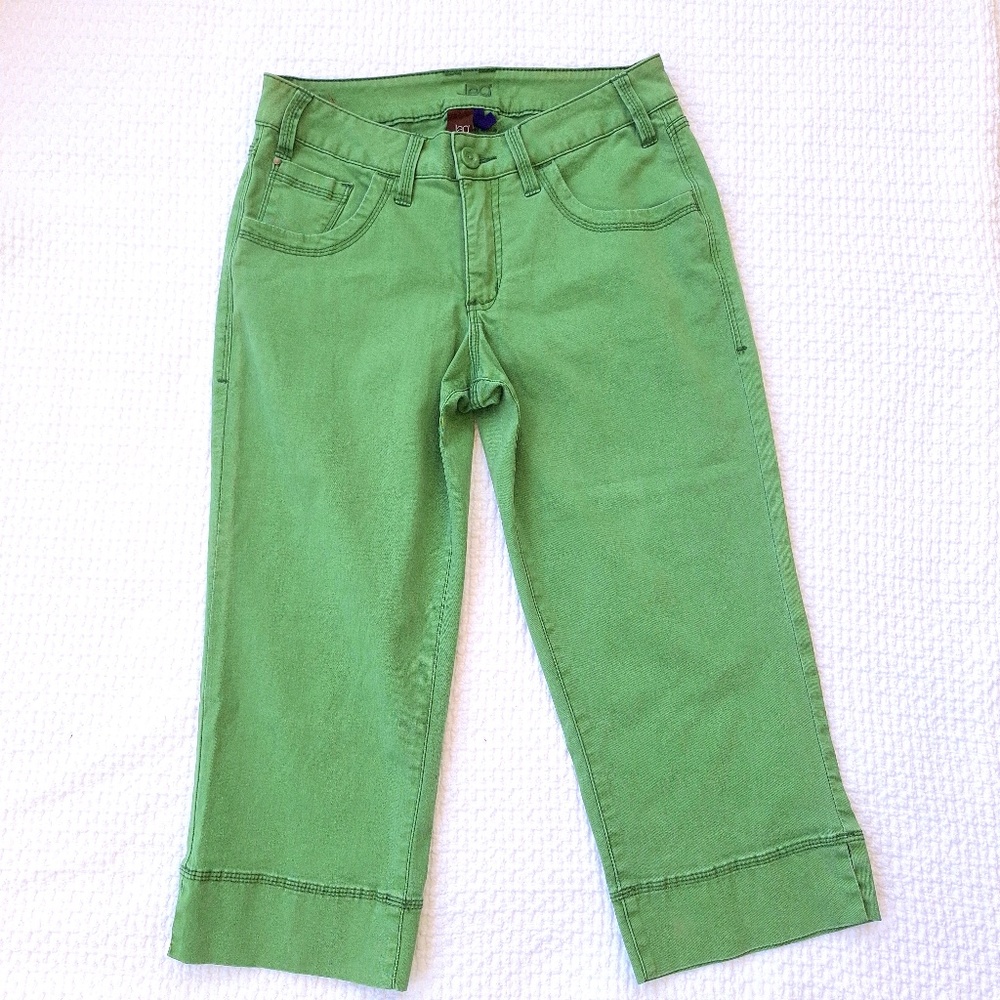 Jag Pants – Size 12 Petite Stretch – Colorful Spring Green